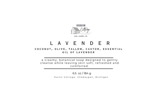 Lavender Coconut Tallow Bar