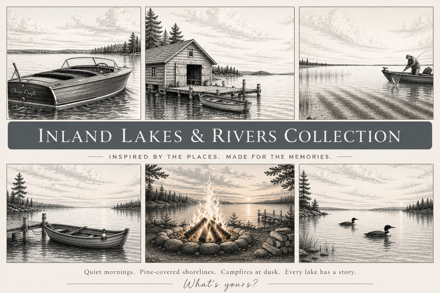 Inland Lakes Candle Collection