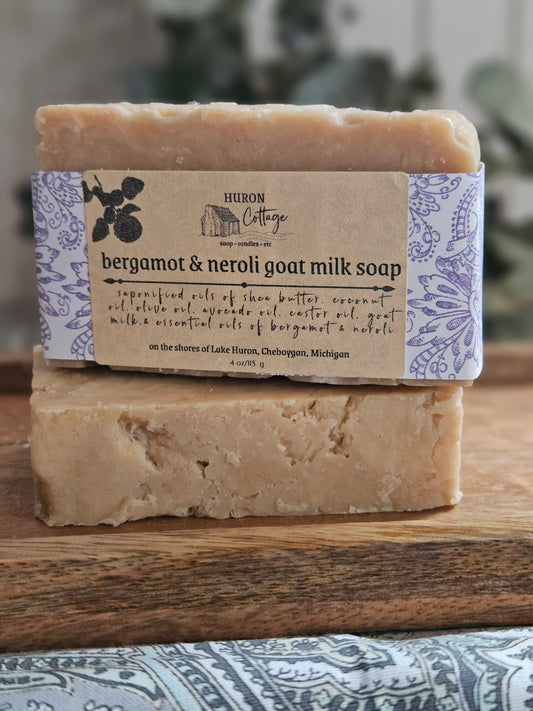 Neroli & Bergamot Goat Milk Bar