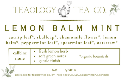 Lemon Balm Mint