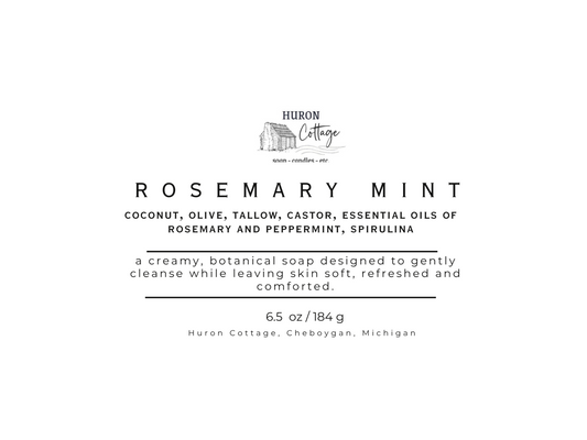 Rosemary Mint Coconut Tallow Bar